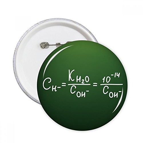 Badge chimie kowledge ion produit rond lot de 5 pour decoration vetement