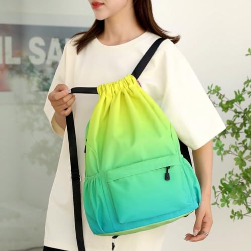 Sac à dos de sport imperméable avec fermeture à cordon rapide - 8