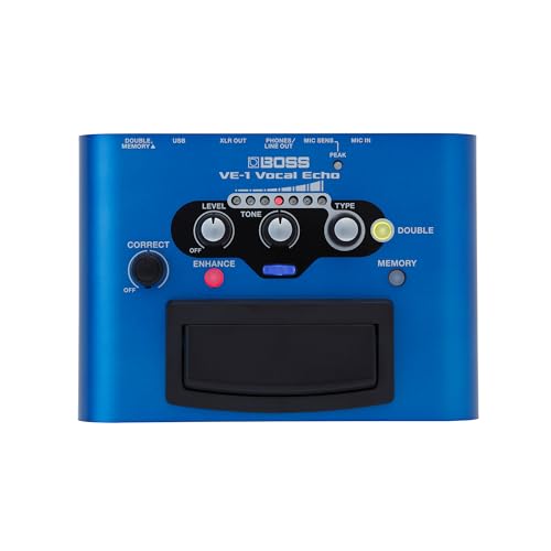 Amazon | BOSS ボス ボーカルエコー VE-1 電池/AC 電源の 2 電源方式
