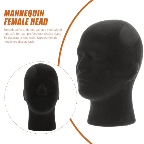 Cabeza Maniquí de Espuma Realista CHILDWEET Soporte de Pelucas Estable de 27.5 Cm 5
