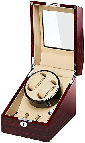Boîte de rangement automatique watcher pour 2 montres de luxe