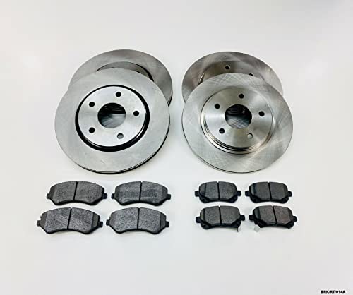 Plaquettes et disques avant arrière pour voyager serein en Chrysler Voyager de 2008 à 2017