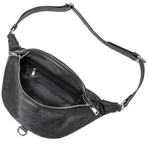 Image of Crossbody Sling Bag for Women & Men | Trendy Checkered, Fanny Pack, Waist Bag, Travel, Festival & Daily Commute
