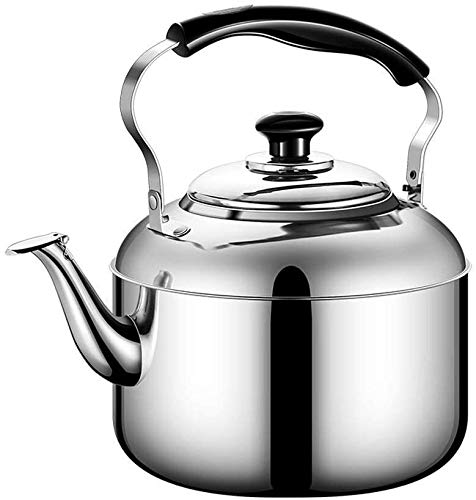 Théière sifflet acier inoxydable SHISHI 5L grande capacité poêle bouilloire durable