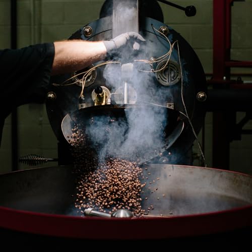 Great Lakes Medium Roast Whole Bean Coffee, Motor City Signature Blend, Farmer Direct Sourced from Brazil, Columbia, and Guatemala, 12 Ounces