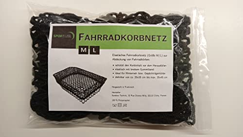 Fahrradkorbnetz Schwarz