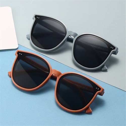 Lunettes de soleil polarisées avec monture flexible ovale pour enfants