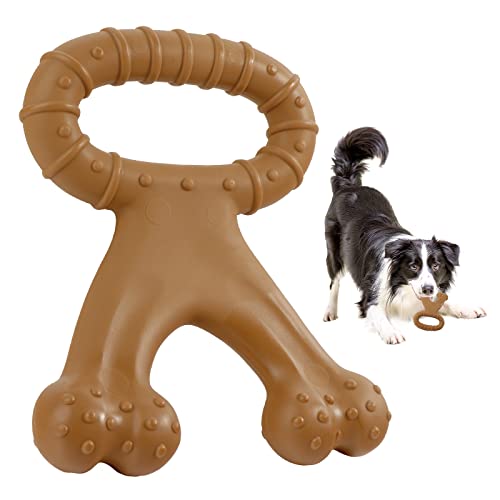 Hundespielzeug UnzerstöRbar GroßE Hunde,Kauspielzeug Hund UnzerstöRbar,Konvexes Design Hilfe für Saubere ZäHne,Zerrspielzeug Hund Aggressive Kauen für Mittlere Und GroßE Hunderasse Cover