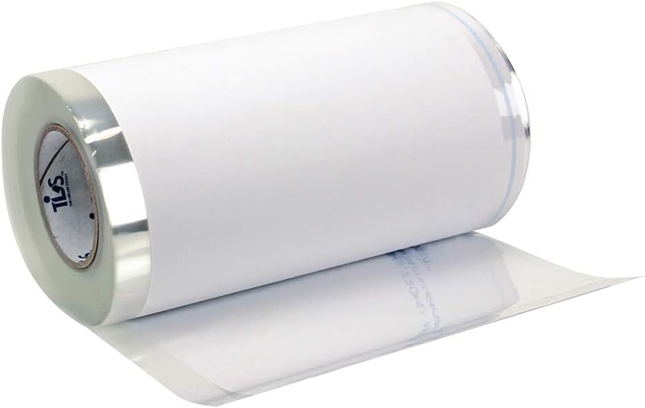The Library Store Open-Edge Adjustable Book Jacket Covers Gloss 1-mil Rolls (10" x 300 ft.)