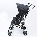 Kidmeister Buggy S13 Kinderwagen Zwillingswagen Geschwisterwagen schwarz