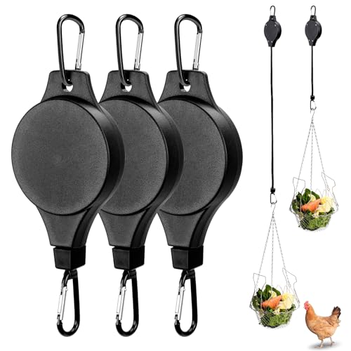 Wintcomfort Retractable Hangers for Chicken Coop, 43