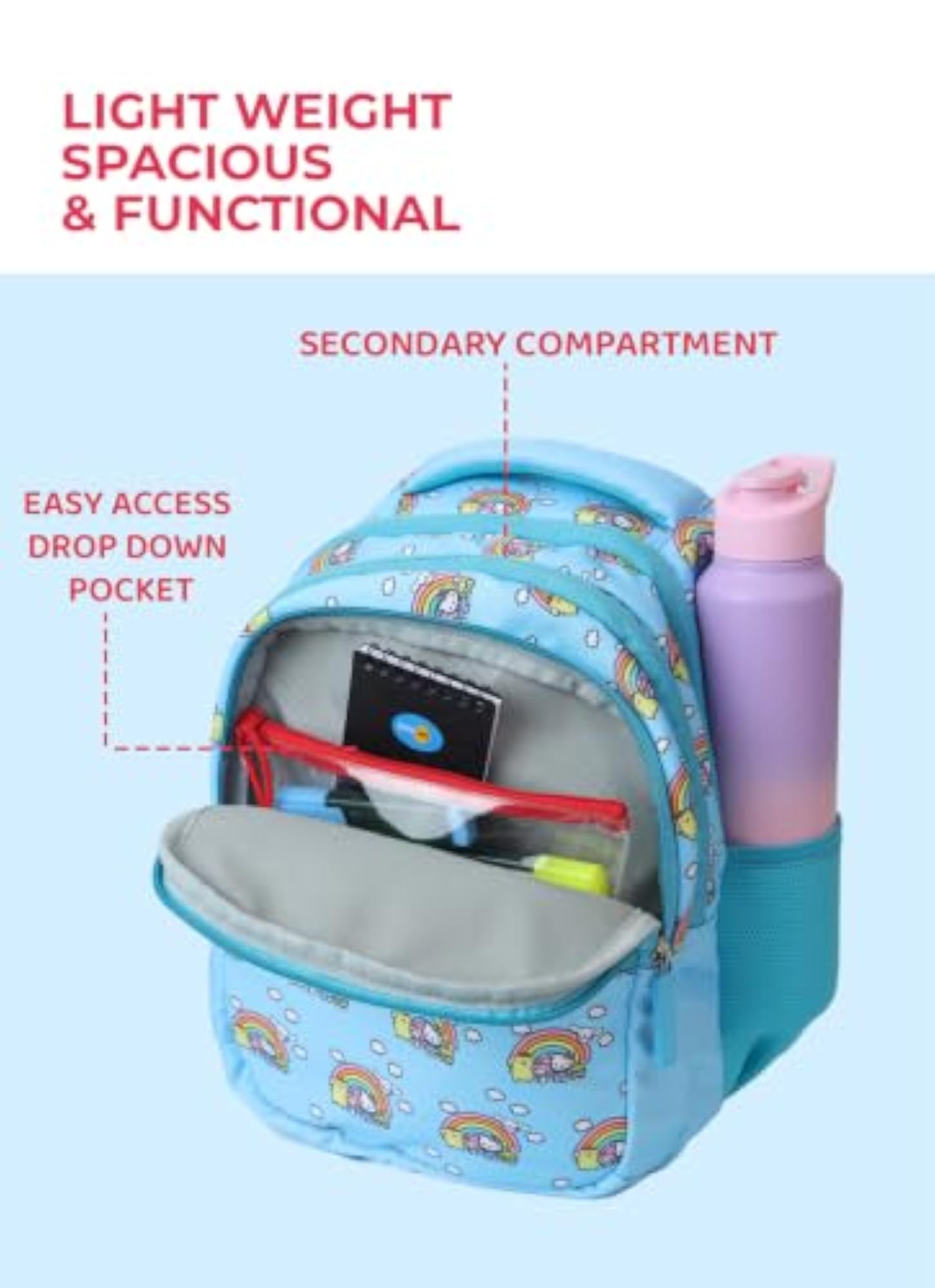 Kids' Hello Kitty Backpack, Lightweight