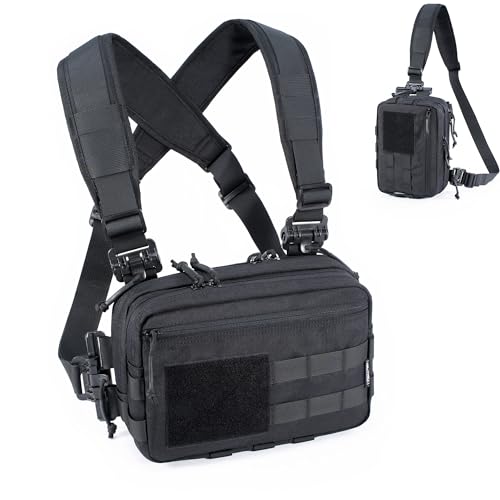 CLTAC Tactical Chest Rig Bag Concealed Carry CCW Sling Backpack