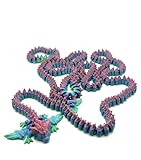 3D Printed Multi Color Giant Dragon 5'3' Long!