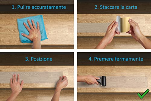 Cocofy Strisce Antiscivolo per Scale Esterne| 10