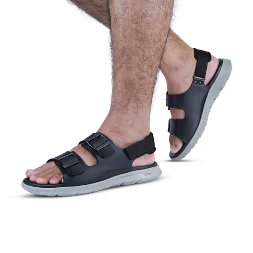 Image of HAPPENSTANCE | Hunk SliderMen's Sandal - Comfortable Casual Slip-On Sandals for Men | Lightweight Outdoor & Indoor
