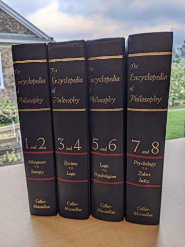 The Encyclopedia of Philosophy. Edited by Paul Edwards. Collier-Macmillan. 1972.