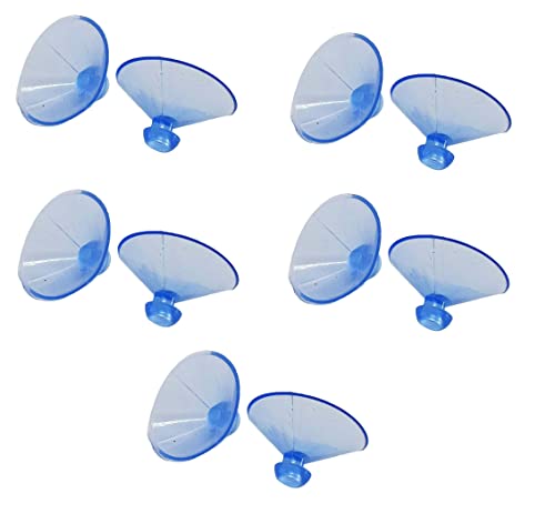 Image of RAB Glass Shelf Button Suction Cup (Code:- Vacum Butt 2no, Pack of 10 Piece)