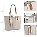 Montana West Tote Bags for Women Medium Top Handle Satchel Purses Large Shoulder Handbag Hobo Bags Tan MWC-323TN