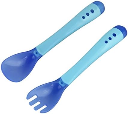 Tinny Tots Heat Sensitive Spoon & Fork Set