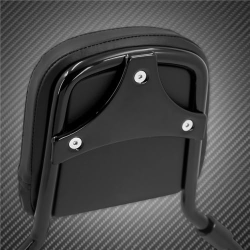 Dossier passager moto pour Softail Fat Boy et Breakout 2018-2026 noir - 7