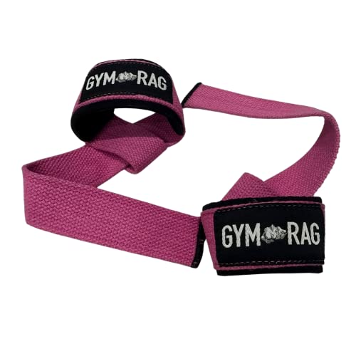 GYM RAG Correas de levantamiento de pesas, levantamiento de pesas, agarre antideslizante de 20 pulgadas, soporte de muñeca de neopreno de 5 mm, levantamiento de pesas resistente, entrenamiento de