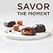 Russell Stover Assorted Caramels in Milk and Dark Chocolate, Mother's Day Chocolate Gift Box, 9 Ounce