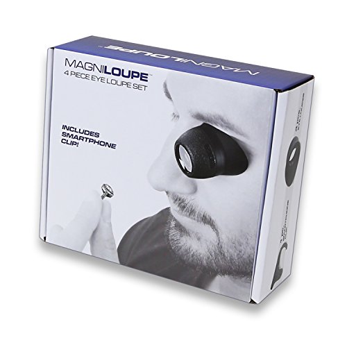 Loupes d'horloger Carson : ne manquez plus aucun détail grâce au clip pour smartphone