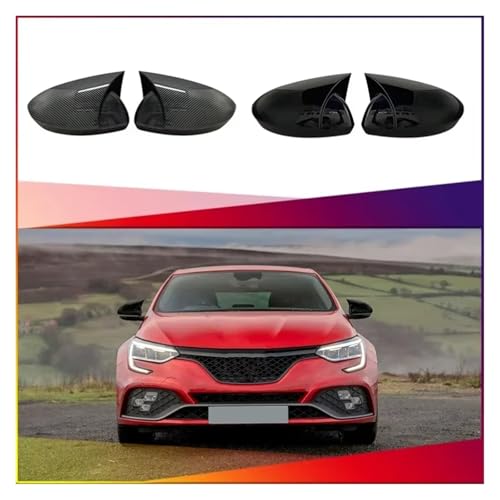 Boîtier rétroviseur pour Megane 4 couvercle miroir noir 2016-2021 - 2