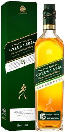 Johnnie Walker, Green label, Whisky escocés blended, 700 ml