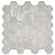 Avant Decor | Peel and Stick Backsplash Tiles | Stick On Wall Tiles for Kitchen and Bathroom | Easy DIY Installation | Stone Composite Small Hexagon | 11.33” x 11.41” | Single Tile