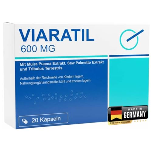 𝗢𝗥𝗜𝗚𝗜𝗡𝗔𝗟 VIARATIL 600mg - Für aktive Männer - Soforteffekt & Standfest -...