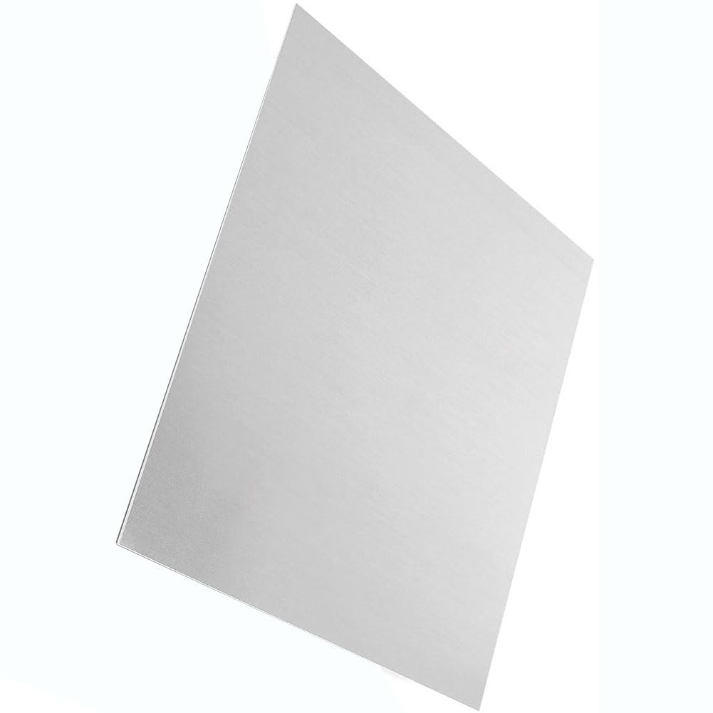 Piastra in Titanio 100 X 100 X 6 Mm Lamiera in Tc4 per Materiali Di Laboratorio Processi Industriali e Fai da Te Automobilistico
