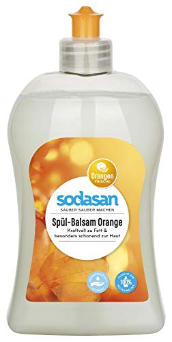 Preisvergleich Produktbild 6 x 500 ml SODASAN Spülmittel Balsam Orange