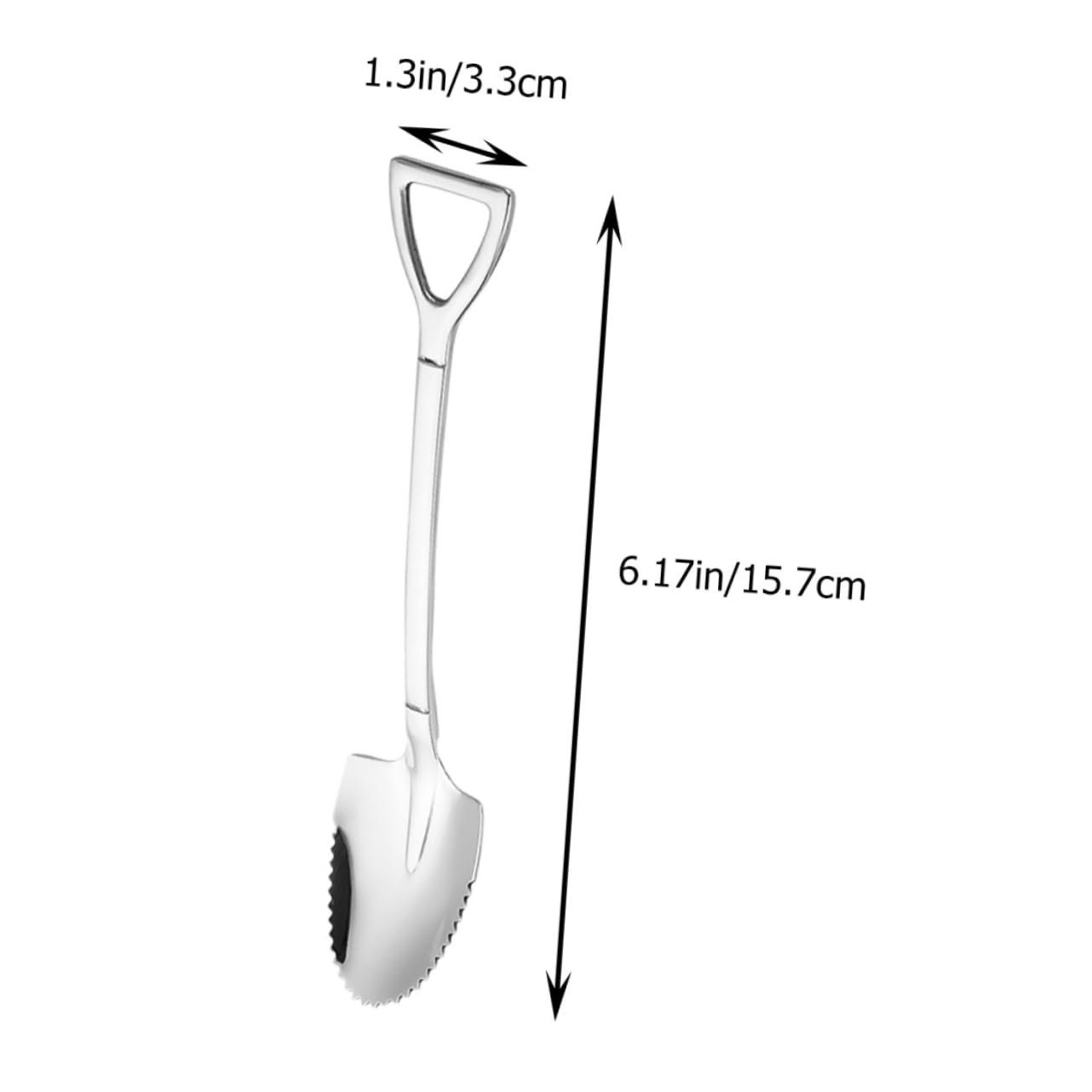 ABOOFAN 3Pcs Stainless Steel Serrated Edge Spoons Grapefruit Scraping Utensils for Effortless Serving and Enjoyment Easy to Clean for Fruits and Desserts