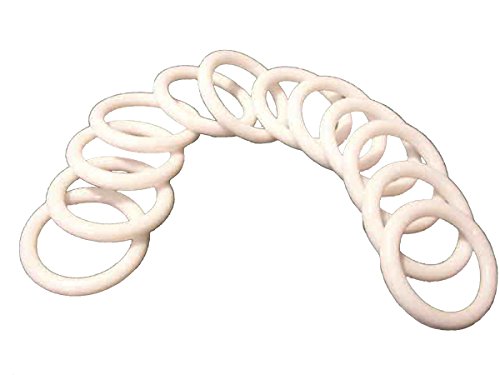 Nst 12 Napkin Rings Acrylic Plastic 1.75 Inch Diameter thumb #1