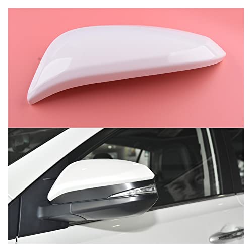Rétroviseur couverture gauche blanc en ABS robuste pour RAV4 - 2