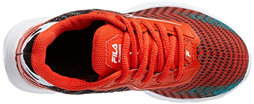 Tênis Fila Squall, Infantil Laranja/Azul/Preto 27