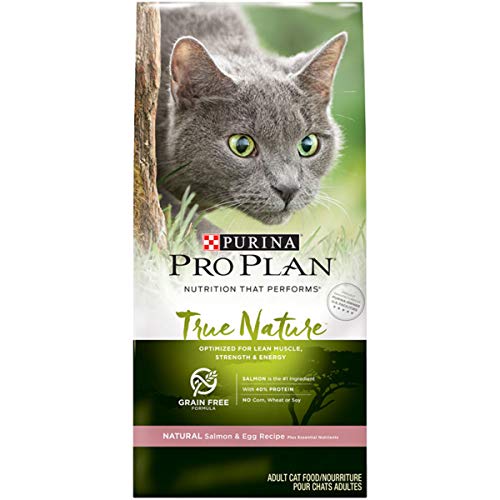 Purina Pro Plan Grain Free, Natural Dry Cat Food, TRUE NATURE Natural Salmon & Egg Recipe - 6 lb. Bag