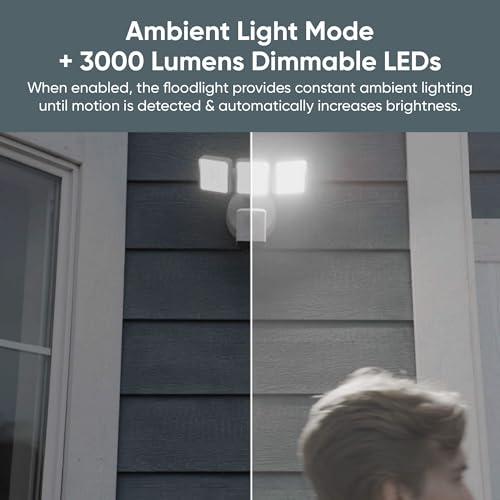 WYZE Floodlight Camera Pro, 2.5K HD Outdoor Security Camera 3000-Lumen LEDs - image 7