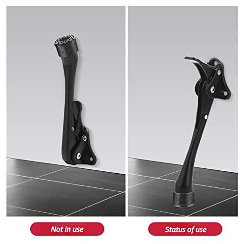 Butée de porte à pédale réglable pour stopper les claquements de portes - 4