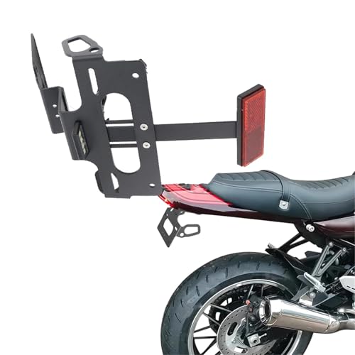 Support de plaque pour Kawasaki Z900RS idéal pour balades et sorties moto