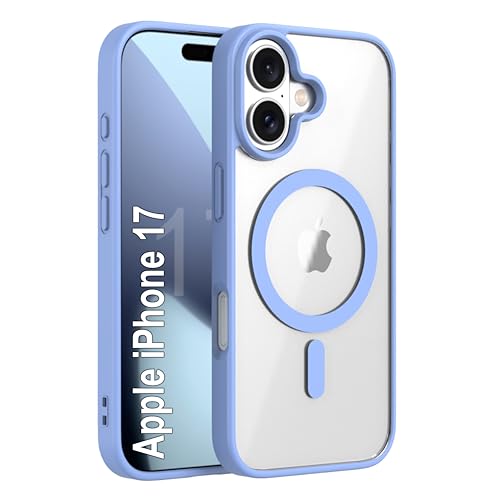 Image of amazon basics Back Case Cover for iPhone 17 | Scratch-Resistant Back Cover | Sierra Blue