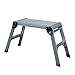Schody schodowe dwustopniowy składany stołek aluminiowy wspornik nadaje się do fotografii wielofunkcyjny składany wysoki stołek domowy szary