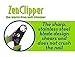 Zen Clipper Pet Nail Clipper for Cats – Cat Nail Trimmer for Safer Pet Grooming Care - Clean, Quiet, and Easy-to-Use Stainless Steel Claw Trimmer - (2.5mm Hole)