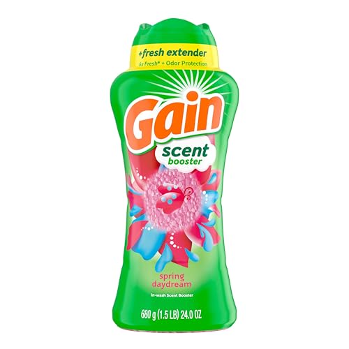 Gain In-Wash Laundry Scent Booster, Spring Daydream Scent, 24.0 OZ, Fresh Extender + Odor Protection - image 9
