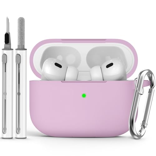 Image of Ljusmicker for AirPods Pro Case Cover with Cleaner Kit,Light Lilac