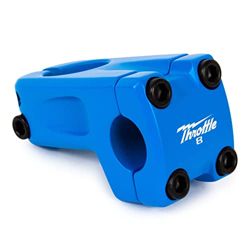 Eastern Bikes Throttle BMX Stem, 22.2mm Clamp Dia, 50mm Reach, Frontload or Topload, Lightweight 6061 Alloy