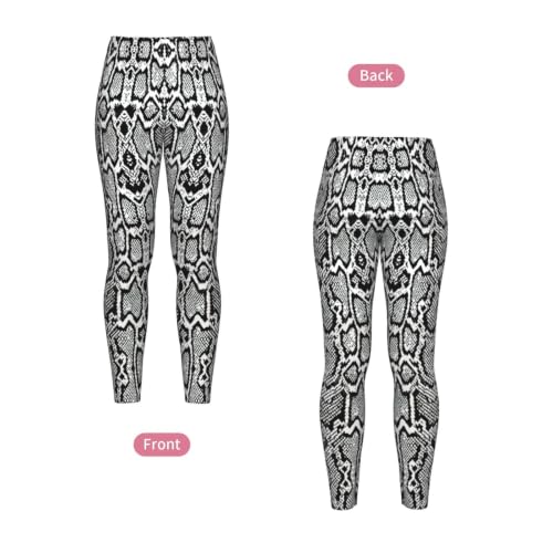 Leggings de compresión moldeadores con estampado de serpiente 4