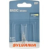 SYLVANIA - 891 Basic - Halogen Light Bulb for Fog and Center High-Mount Stop Light (Contains 1 Bulb)